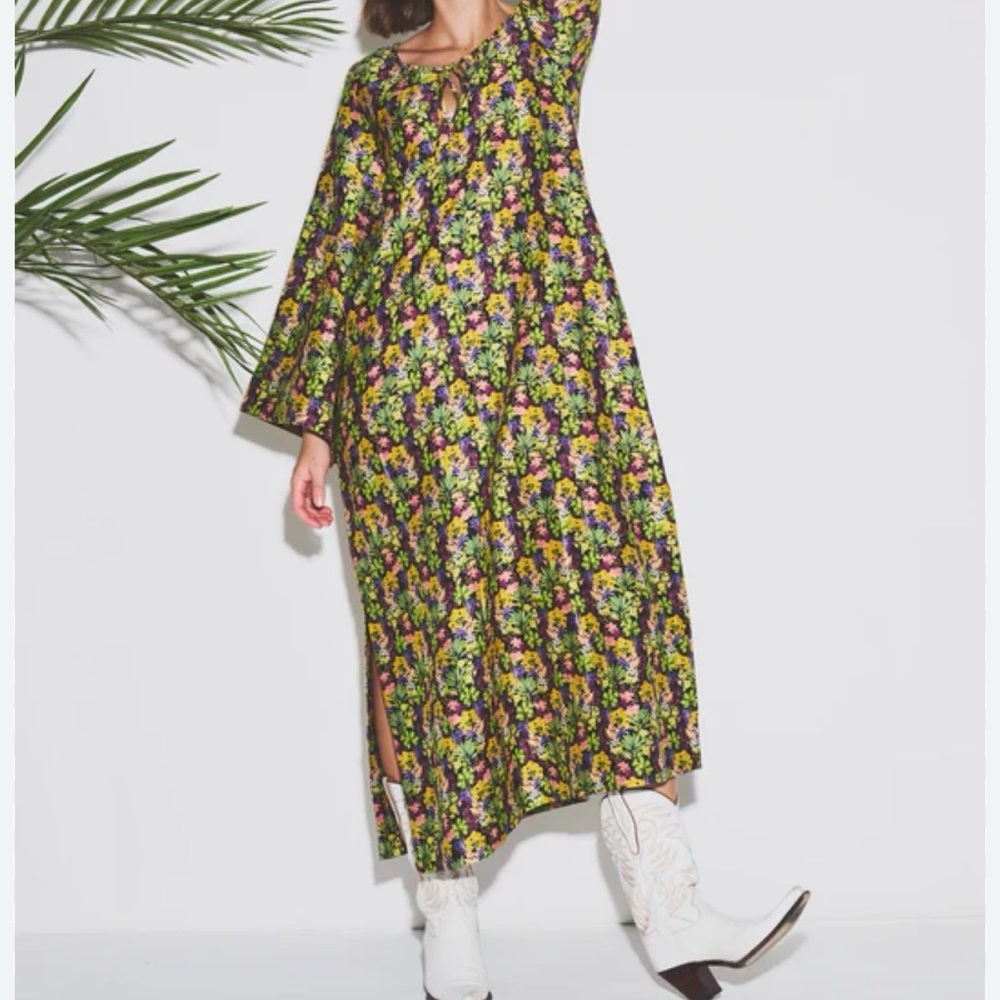 Gail Midi Dress Silk Dupioni - Picture 3 of 3